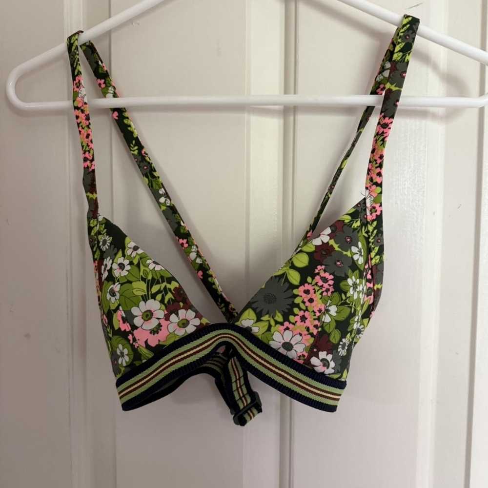 Floral Print Women's Bralette